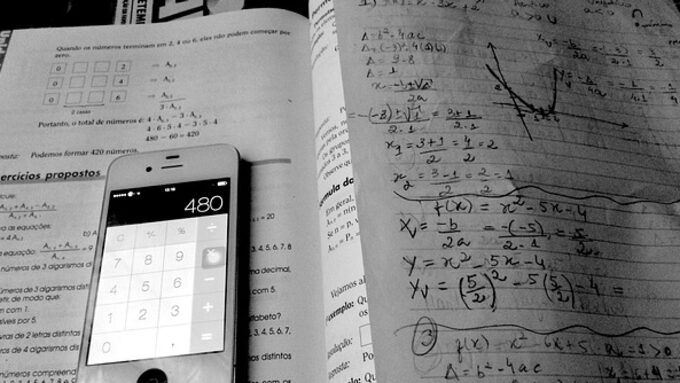 math et smartphone